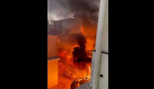 Incêndio assustou moradores na região