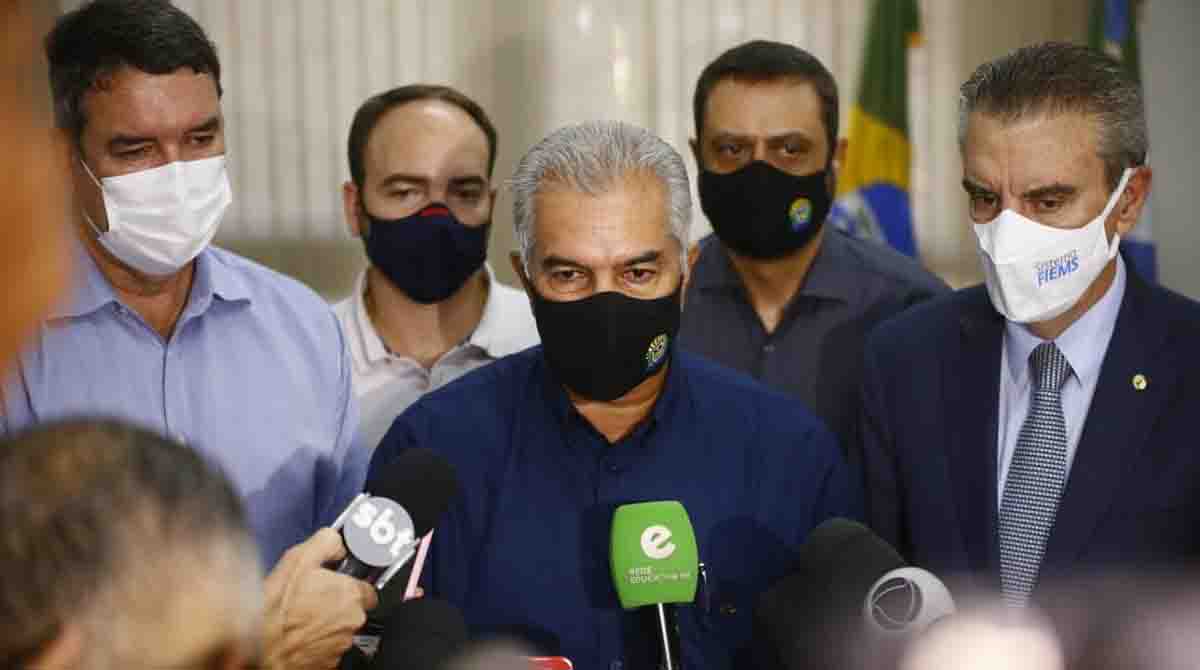 Anúncio foi feito pelo governador Reinaldo Azambuja na manhã desta terça-feira