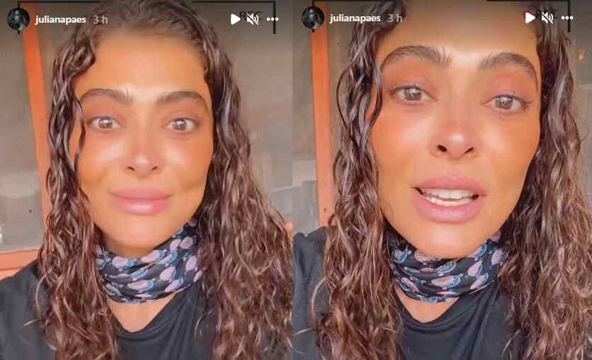 Juliana Paes nesta segunda-feira (11)