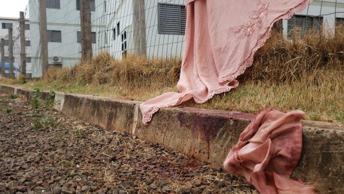 Condomínio onde a vítima foi ferida (Foto: Leonardo de França