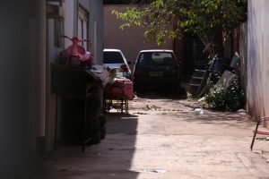 Local onde Kelvy foi assassinado no Monte Castelo (Foto: Reprodução)