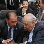 Os deputados Gerson Claro e Londres Machado