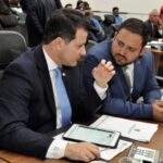 Marcio e Renato rejeitam restrição da tribuna (Foto: Luciana Nassar/ALMS)