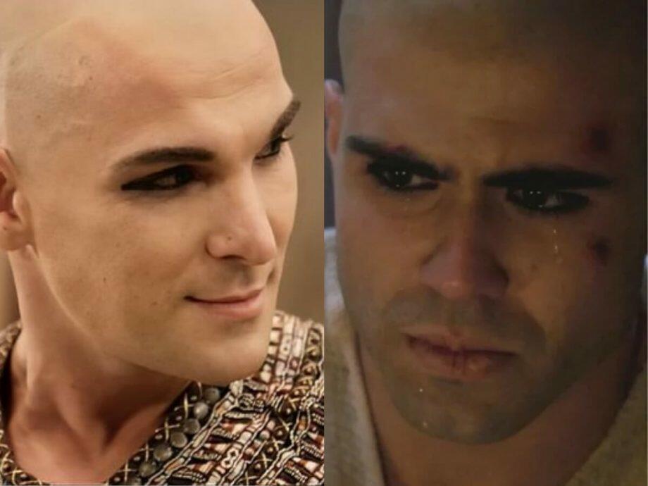 Lúcifer (Igor Rickli) e José (Juliano Laham)