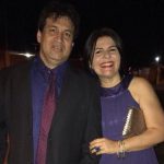 Márcio ao lado da esposa e secretária municipal