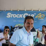 Prefeito compareceu à prova na tarde deste domingo (11) (Henrique Arakaki)