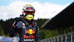 Verstappen chegou a marca de 1 minuto e 08