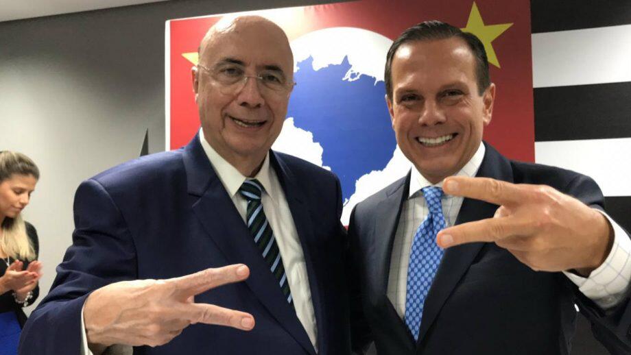 Henrique Meirelles e João Doria