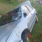 Carro que atropelou menina foi parar do outro lado da avenida