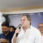 Ex-senador Moka durante convenção municipal do MDB. (Leonardo de França