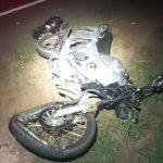 Condutor da moto não resistiu aos ferimentos (Foto: Ta Na Mídia Naviraí)