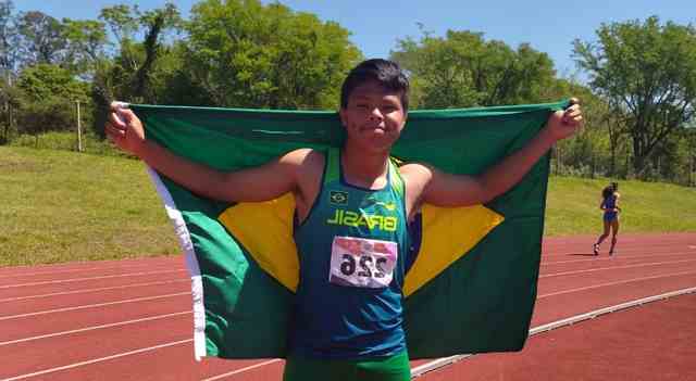 Atleta indígena de Amambai lançou a 61