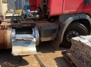 Corpo de Bombeiros precisou ser acionado para ajudar na retirada da droga