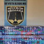 Carregamento apreendido pelos policiais. Foto: Divulgação