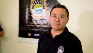 Delegado Márcio Shiro Obara, investigado na Omertà.