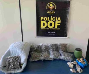 Drogas foram localizadas durante abordagem ao veículo na MS-289