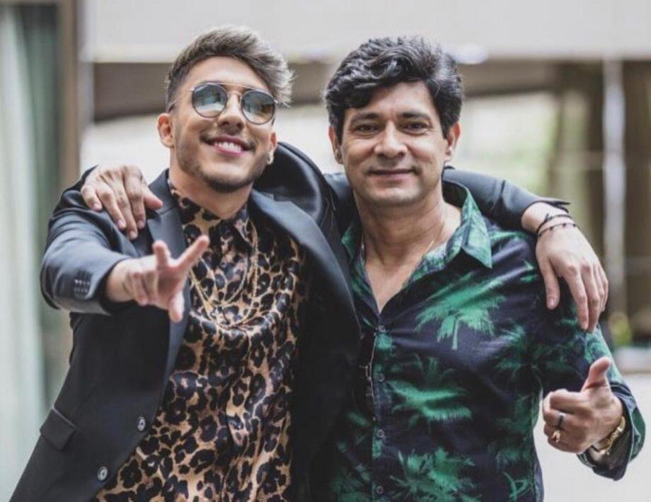 Matheus Pagan e o pai