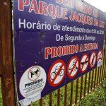 Apesar de proibida a entrada