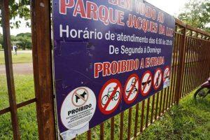Apesar de proibida a entrada