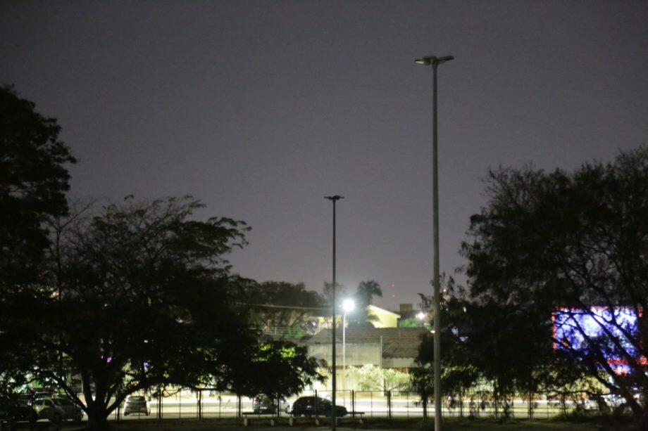 Furto de fiação deixou parque do Sóter no escuro
