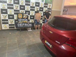 Um dos traficantes conseguiu fugir da polícia