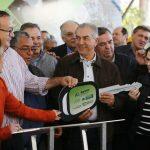 Entrega feita nesta segunda junto com a bancada federal (Foto: Marcos Ermínio | Jornal Midiamax)