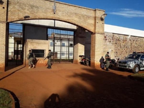 Presídio em Pedro Juan Caballero. Foto: AmambayAhora