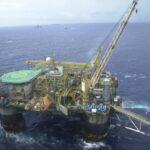 Plataforma de petróleo da Petrobrás (Foto:Reprodução/Agência Brasil)