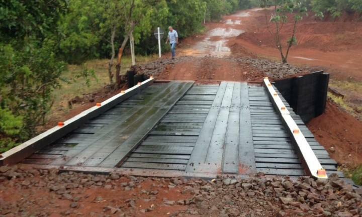 Pontes da zona rural passarão por reformas. (Foto: Divulgação/PMCG/Arquivo).