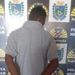 O autor do estupro foi preso em flagrante (Foto: Divulgação