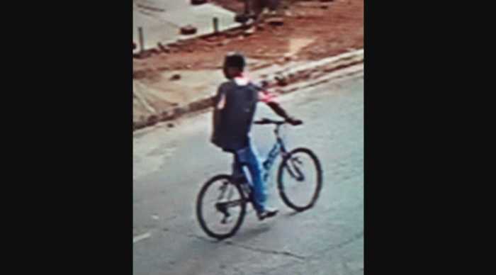 Bandido foi identificado nas filmagens