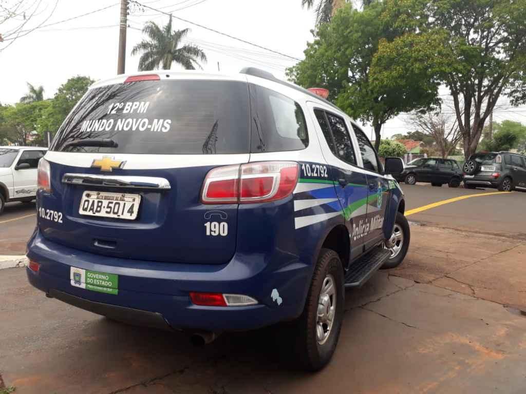 Prisão foi realizada pela PM de Mundo Novo. Foto: Divulgação