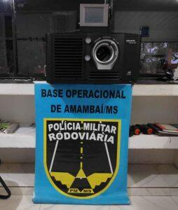Aparelho apreendido em ação policial. Foto: Divulgação