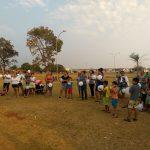 Mulheres reunidas em protesto depois de dois esfaqueamentos. Foto: Divulgação