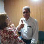 Puccinelli cumprimentou colegas e deixou o local em seguida (Richelieu Pereira