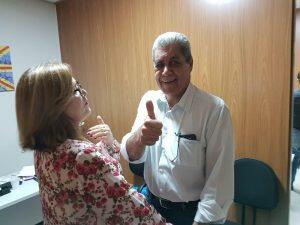 Puccinelli cumprimentou colegas e deixou o local em seguida (Richelieu Pereira