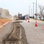 Recursos também serão utilizados em obras de recuperação do asfalto em vias da Capital. (Foto: Divulgação/PMCG)