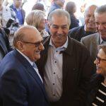 Reinaldo Azambuja com o presidente do TJMS