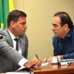 Capitão Contar (PSL) relator da CPI e Felipe Orro (PSDB)