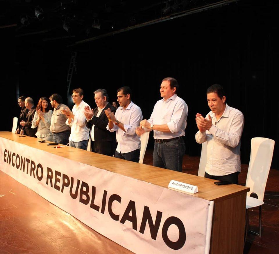 Evento do Republicanos teve a presença de Marcelo Miglioli. (Divulgação)