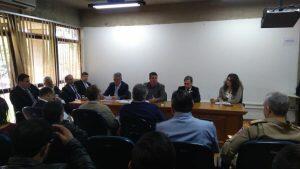 Governo do Estado se reuniu com policiais militares