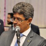 Deputado Rinaldo Modesto leu moção de pesar na sessão desta quarta-feira (11). (Luciana Nassar