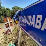 Ponte de concreto será construída sobre o rio Aquidabã
