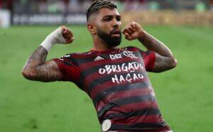 Gabigol deixou a sua marca na goleada rubro-negra.