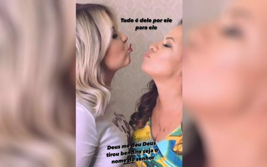 Foto compartilhada pela mãe de Marília em seu primeiro pronunciamento após a morte