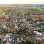 Foto aérea do município de Selvíria