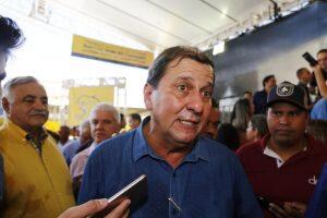 Sérgio de Paula em entrevista durante convenção do PSDB. (Foto: Leonardo de França)
