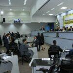 Vereadores durante sessão da Câmara de Campo Grande. (Foto: Izaias Medeiros/CMCG)