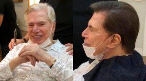 Silvio em recente procedimento estético