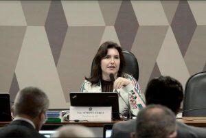 Senadora Simone Tebet figura na lista dos mais influentes pela quarta vez (Foto: Agência Senado)